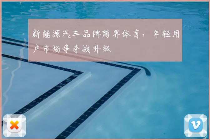 新能源汽车品牌跨界体育,年轻用户市场争夺战升级